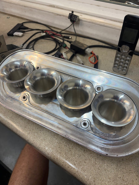 Engler Restricted Air Box Base Plate w/ 4in Stacks